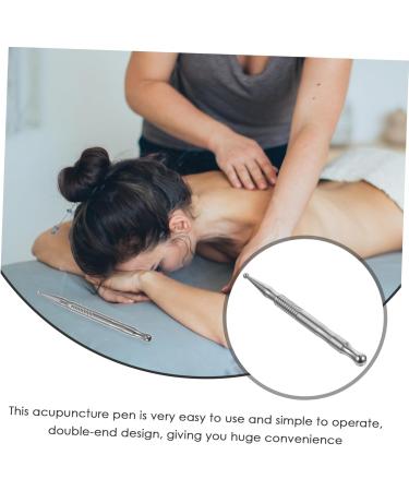 Coophya Manual Massage Devices - Metal Acupuncture Pencil & Pressure Point Massager - Durable 304 Stainless Steel Muscle Scooter Stick - Buy Online on GoSupps.com