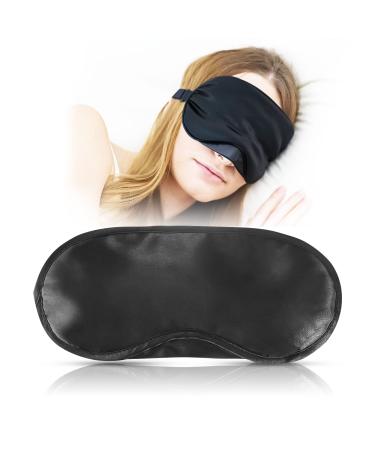 RiptGear Sleep Mask for Men and Women - Soft Light and Breathable Fabric with an Adjustable Strap for No Face Pressure - Blackout Mask is Perfect for Air Travel - for Night and Daytime Sleep