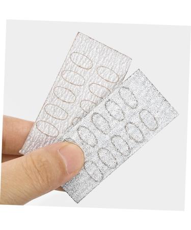 DOITOOL 10 sheets Calluses Pads Grinding Slices Discs Manicure Replacement Oval Replaceable - Buy Online on GoSupps.com