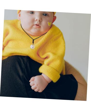 TOYANDONA Baby Teeth Zodiac Necklace - Crystal Infant Pendant on Chain for Baby Accessories - Buy Online on GoSupps.com