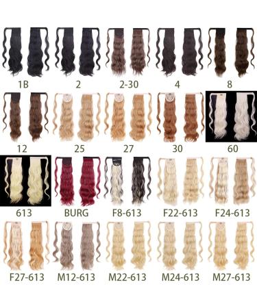 Ponytail Extensions Resistant Synthetic Hairpiece for Women Ponytail Hair Extensions Ponytail Extension 22" Long Wave Curly Wrap Around Pony Tail Heat for Women(Color:2) 22inches 2 - Buy Online on GoSupps.com