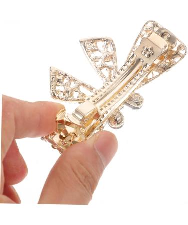 minkissy Hair Clips for Girls Hair Jewelry Girls Hair Accessories Bow Hair Clips Hair Clips for Women Rhinestone Hairpin Hair Clasp Girls Hair Clips White Miss Crystal Rhinestones Top Clip - Buy Online on GoSupps.com