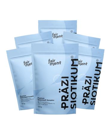 NEW - FAIRMENT precisiotikum - Premium fiber complex |Developed with experts |Without additives |Lactose -free gluten -free |180 days stock6x 150g fiber powder (6 -pack)