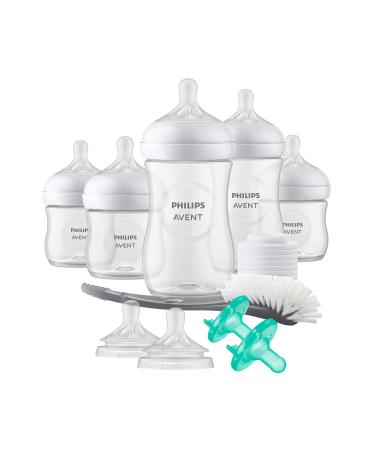 Philips AVENT Natural Baby Bottle with Natural Response Nipple  Newborn Baby Gift Set  SCD838/02 Gift Set Clear - Buy Online on GoSupps.com