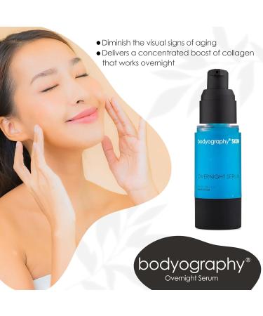 Bodyography Overnight Serum - Enhance Face Glow & Revitalize Skin | International Shipping Available - Buy Online on GoSupps.com