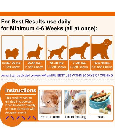 RSGRT Hip and Joint Supplements Chews for Dogs 150PCS Hip & Joint Care Tablets with Glucosamine Chondroitin Green-Lipped Mussels and Vitamins for Dog Joint Care (Duck Flavor) dog joint chews 150PCS - Buy Online on GoSupps.com