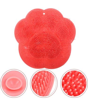 KOMBIUDA Lazy Back Rub Pad Foot Massager Bathroom Non-skid Foot Scrubber Care Cleaning Pad - Buy Online on GoSupps.com