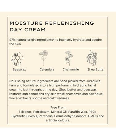 Jurlique Moisture Replenishing Facial Moisturizer - Hydrating Face Cream for All Skin Types | International Shipping - Buy Online on GoSupps.com