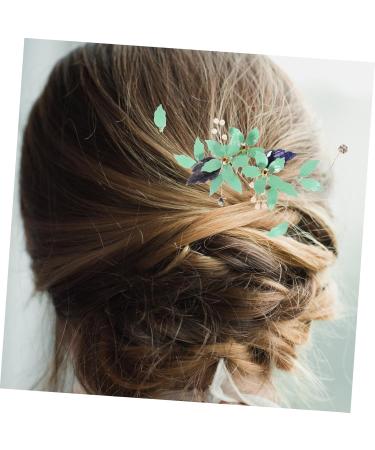 FRCOLOR Hair Comb Hair Accessories Purple Beads Rhinestone Trim Wedding Hair Comb for Brides Rhinestone Decor Hair Decor Pearl Hair Accessories Bride Pin Decorative Hair Combs Bridal Metal - Buy Online on GoSupps.com