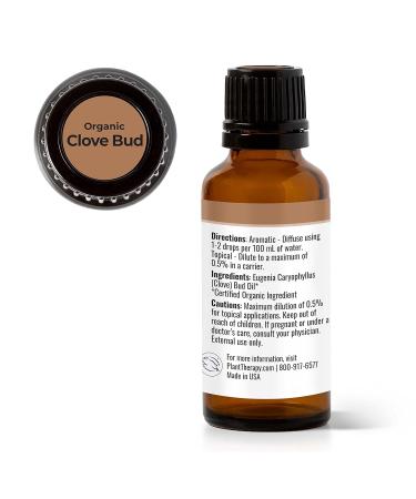 Buy Organic Clove Bud Essential Oil - 100% Pure USDA Certified Therapeutic Grade | Plant Therapy 30 mL (1 oz) - International Shipping Available - Buy Online on GoSupps.com