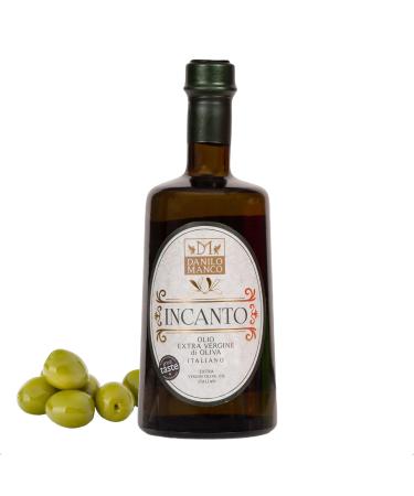 Incanto Sicilian Cold Pressed Extra Virgin Olive Oil Award Winning Italian Olive Oil Perfect For Everyday Cooking Marinades And Salad Dressings 500 ML