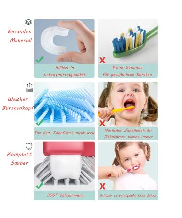Buy Electric Children's Toothbrush - 360 Ultrasonic Smart 60s Cleaning for Ages 2-6 - Gray - International Shipping Available - Buy Online on GoSupps.com