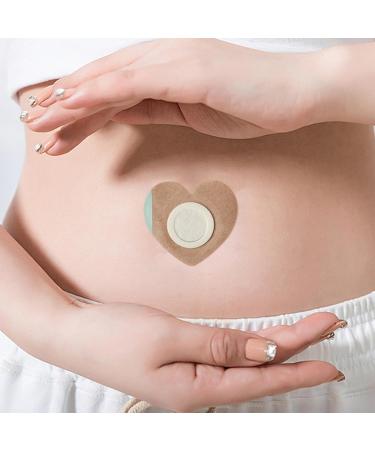 Joygoodta Castor Oil Belly Button Patch 30Pcs Moisture Absorbent Self Adhesive Castor Oil Patches No Wash & Breathable Mix Shape Skin Color - Buy Online on GoSupps.com