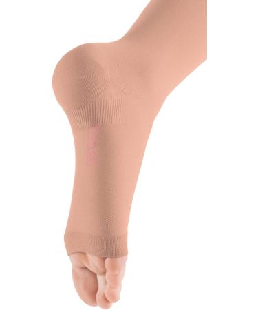 Medi Medive Comfort Sondish Calle Compression Stockings CCL2 | Unisex Soft Support | Short Wide | Caramel | Size II - Buy Online on GoSupps.com