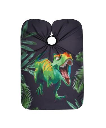 Faletony Kids Haircut Cloak - Waterproof Hairdresser Cape with Adjustable Snap Lock & Dinosaur Design for Salon & Home Use - Buy Online on GoSupps.com