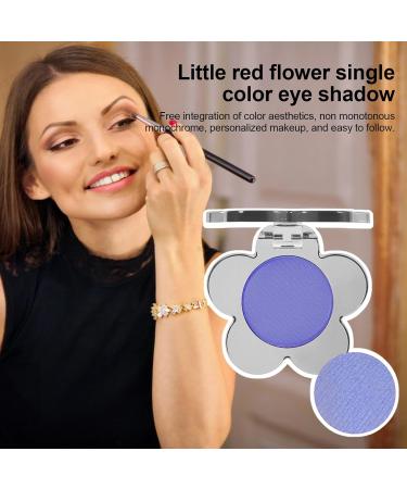 Eyeshadow Single - Shimmer Eyeshadow - Eyeshadow Makeup Highlighter Matte Flower Shape Eye Shadow Long Lasting Wear Glitter Primer Palette 115 - Buy Online on GoSupps.com