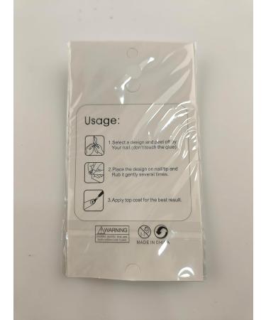 Kalolary 10 Leaves Christmas Nail Sticker Pullers - Self-Adhesive 3D Nail Art Water Transfer Decor for DIY Nail Design - Buy Online on GoSupps.com