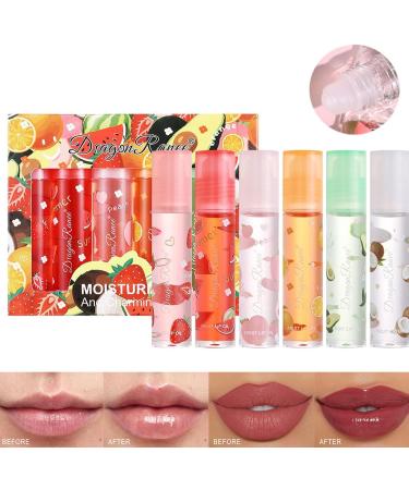  Kasmole Clear Lip Gloss Set | Clear Scented Lip Oil for Nourishing Lips - Cosmetics for Young Girls for Dates Travel Home Kasmole - Buy Online on GoSupps.com