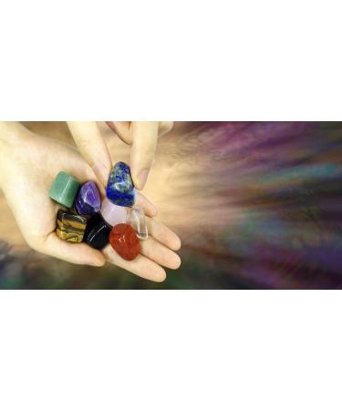 Mina Heal 8-pcs Healing Crystals Set for Meditation and Relaxation - Chakra Stones for Spiritual Gifts and Decor - Buy Online on GoSupps.com