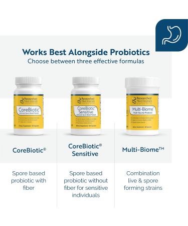 Researched Nutritionals RenewGut - GI Complex to Support Gut Lining, Healthy Histamine Levels & Digestive Health - Collagen Peptides, Zinc Carnosine, DGL & N Acetyl Glucosamine (120 Capsules) - Buy Online on GoSupps.com