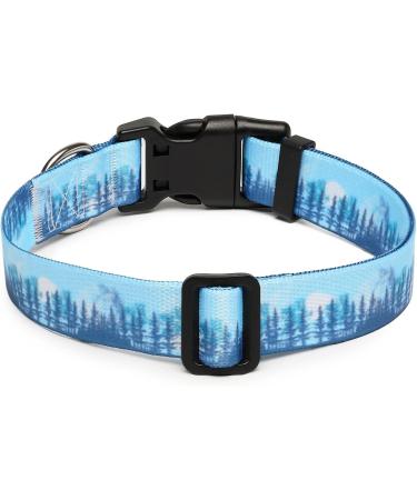 Mercano Dog Halison Complaint - Soft Nylon Comfort & Patterned Collar for Small & Medium Dogs (S Forest) - Durable & Stylish Pet Accessory - Buy Online on GoSupps.com