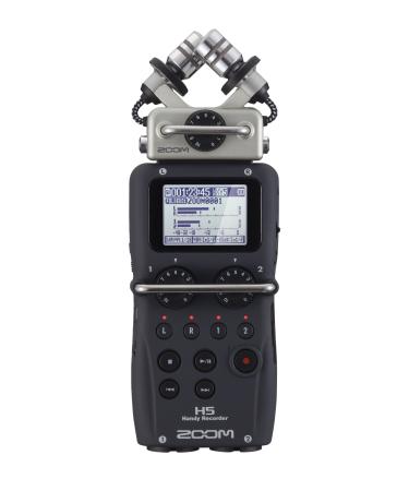 Zoom H5 Four-Track Portable Recorder Earbuds