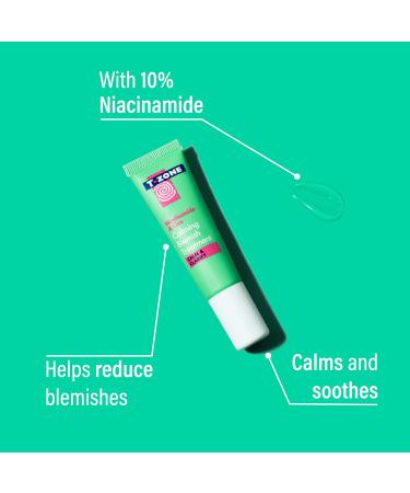 T-Zone Niacinamide & Cica Calming Blemish Treatment (8ml) - Calms & Soothes. Helps Reduce Blemishes. With 10% Niacinamide - Buy Online on GoSupps.com