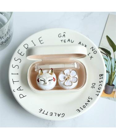 Lentil Storage & Cartoon Animal Contact Lens Containers | Cute Plastic Mini Boxes for Hard Lenses - Buy Online on GoSupps.com