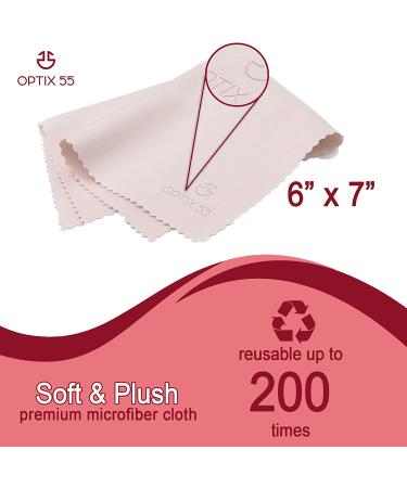 Fog Gone Anti Fog Wipe for Glasses - Reusable Microfiber Lens Cleaner for Eyeglasses, Electronics, Ski Masks & Screens - Streak-Free - 1 Pack - Buy Online on GoSupps.com