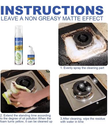 RinseFree Powerful Stain Removal Kit Powerful Multi Purpose Foam Cleaner RinseFree Powerful Stain Removal Heavy Duty Bubble (2pcs) - Buy Online on GoSupps.com