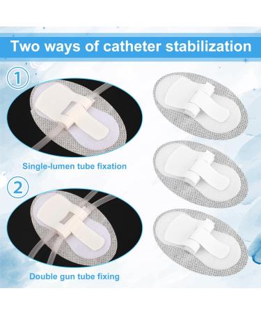 10pcs Catheter Stabilization Device for Stat Lock Foley Catheter Leg Strap Adhesive Catheter Leg Band Holder Sticker Urinary Leg Bag Holder Fixation Catheter Tube Supplies - Buy Online on GoSupps.com