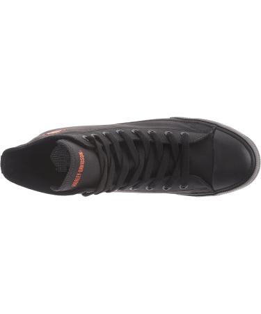 Harley-Davidson Footwear Men's Baxter Sneaker 11 Black/Orange - Buy Online on GoSupps.com