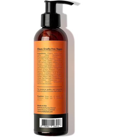 Eve Hansen Vitamin C Toner 8 oz - Hydrating Facial Toner with Aloe, Citric Acid & Tea Tree for All Skin Types | PH Balancing Pore Minimizer for Clear, Ageless Skin - Buy Online on GoSupps.com