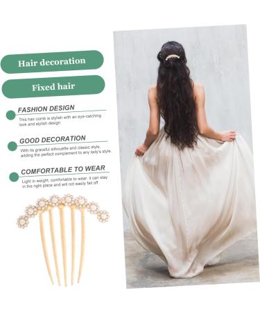 Didiseaon Decorative Hair Combs Hair Combs for Women Accessories Hair Comb for Girls Girl Hair Accessories Hair Comb Clip Hair Accessories for Girls Tiara Alloy Hair up Medium Miss - Buy Online on GoSupps.com