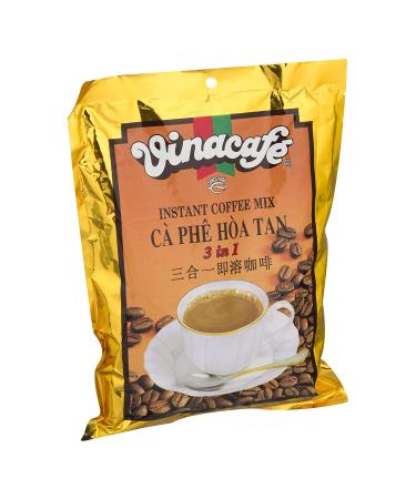 Vinacafe 3 in 1 Instant Coffee Mix - 20 Sachets (4 Packs) | Premium Vietnamese Coffee Blend - Buy Online on GoSupps.com