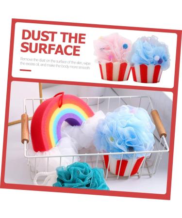 Buy Hemoton 2pcs Cartoon Bath Ball - African Body Cleaning Sponge & Shower Loofah for Men & Women | Travel Accessories - Buy Online on GoSupps.com
