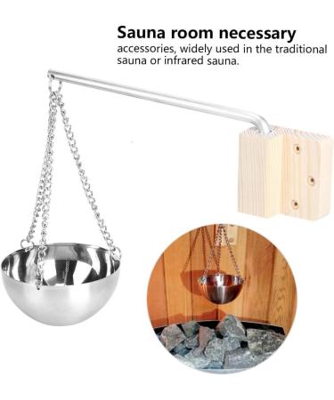 Essential Oil Bowl Stainless Steel Sauna Aroma Bowl Cup Essential Oil Bowl Sauna Room Accessories - Buy Online on GoSupps.com