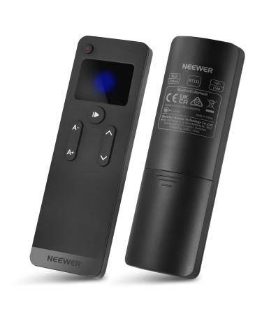 NEEWER Remote Control RT111 for NEEWER Teleprompter App, Upgraded with Direct Bluetooth Connection and Silent Button, Compatible with iOS Android Smartphone & Tablet for X1 PRO X14 PRO X17 and More