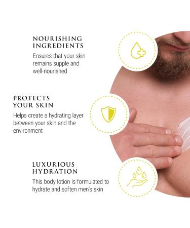 Grizzly Grooming Co. Men's Fragrance Free Hand & Body Lotion - Moisturizing Skin Care for Dry Skin - Gold Rush Scent - Buy Online on GoSupps.com