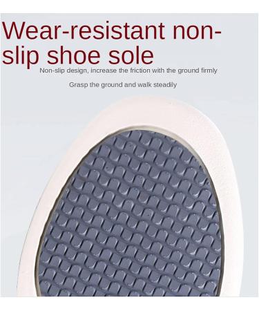 Buy Diabetic Walking Shoes for Men - Adjustable Slip-On Orthopedic Slippers | Comfort & Breathable | Wide Fit Available - 6.5 Black - Buy Online on GoSupps.com