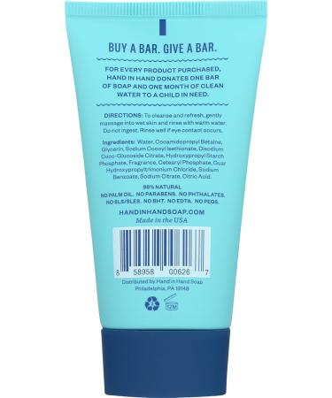 Buy HAND IN HAND Sweet Mint & Eucalyptus Sea Salt Mini Body Wash - 2 FZ | International Shipping Available - Buy Online on GoSupps.com
