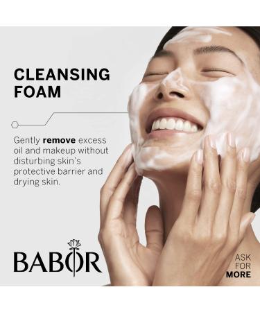 Babor Detoxifying Cleansing Foam with Glycerin & Rosemar - Daily Facial Cleanser - Buy Online on GoSupps.com