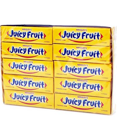 WRIGLEY'S JUICY FRUIT/DOUBLE MINT Peppermint/DOUBLE MINT Strawberry Mint Chewing Gum (3 Pack Variety Bundle) 60 Packets Total - Buy Online on GoSupps.com