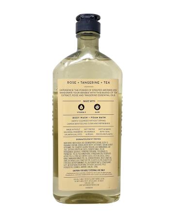 Bath & Body Works Aromatherapy Steeped Invigoration Rose + Tangerine + Tea Deluxe Value Pack with a Himalayan Salts Springs Bar Soap - Body Cream Body Lotion Body Wash + Foam and Essential Oil Mist - Buy Online on GoSupps.com