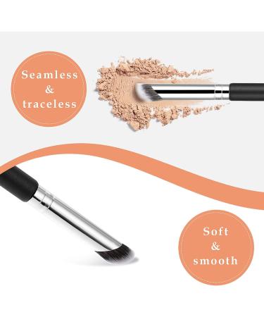 WLLHYF Concealer Brush Foundation Brush Eye Mini Angled Flat Top Kabuki Nose Contour Brush Liquid Blending Mineral Powder Makeup Tools(Thumb Brush) 1 Pcs - Buy Online on GoSupps.com