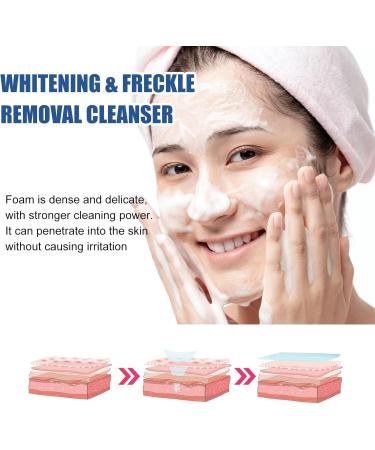 Nettoyant Visage En Profondeur - Contr le Du S bum Nettoyage Des Pores Estompe Les Taches Et Marques D'acn Hydratant Convient Tous Types De Peau(3PCS) - Buy Online on GoSupps.com