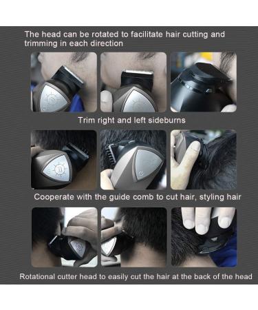 Electric Hair Clipper Hair Trimmer Hair Clipper Hair Trimmer Tools for Adult Children Gray - Buy Online on GoSupps.com
