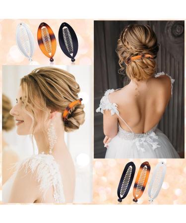 Sibba 9-Piece French Banana Clips and Fishtail Hair Comb Set - Multicolor Hair Styling Accessories for Women and Girls - Buy Online on GoSupps.com