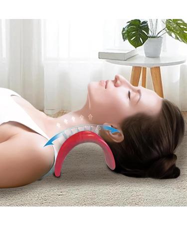 Buy Firulab Cervical Nude Neck Pillow - Cloud Traction Device for Cervical Spine Alignment & Pain Relief - Odorless Chiropractic Support - Buy Online on GoSupps.com