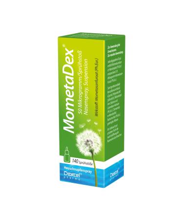 MometaDex 50 micrograms/spray nasal spray suspension 18 ml spray